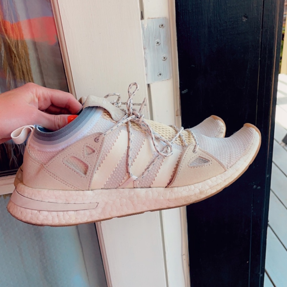 adidas Womens Arkyn Lace Up Sneakers Shoes